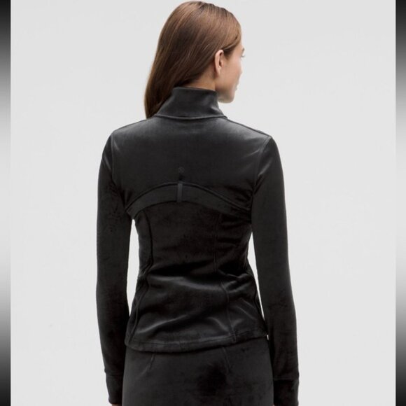 New with tags Lululemon Define Jacket Velvet. Black. Size 10. - Picture 7 of 16